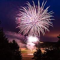 Feuerwerk zum Stadtfest 07407 Rudolstadt Bild Nr.2