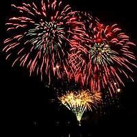 Romantisches Feuerwerk 99100 Grossfahner Bild Nr.3