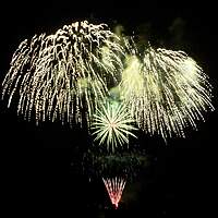 Höhenfeuerwerk 07955 Auma Weidatal Bild Nr.5