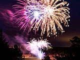 Feuerwerk zum Stadtfest in 07407 Rudolstadt Bild Nr. 4