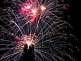 Feuerwerk zum Betriebsjubiläum in Greiz Bild Nr. 2