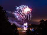 Silvesterfeuerwerk in 99867 Gotha Boilstädt Bild Nr. 7